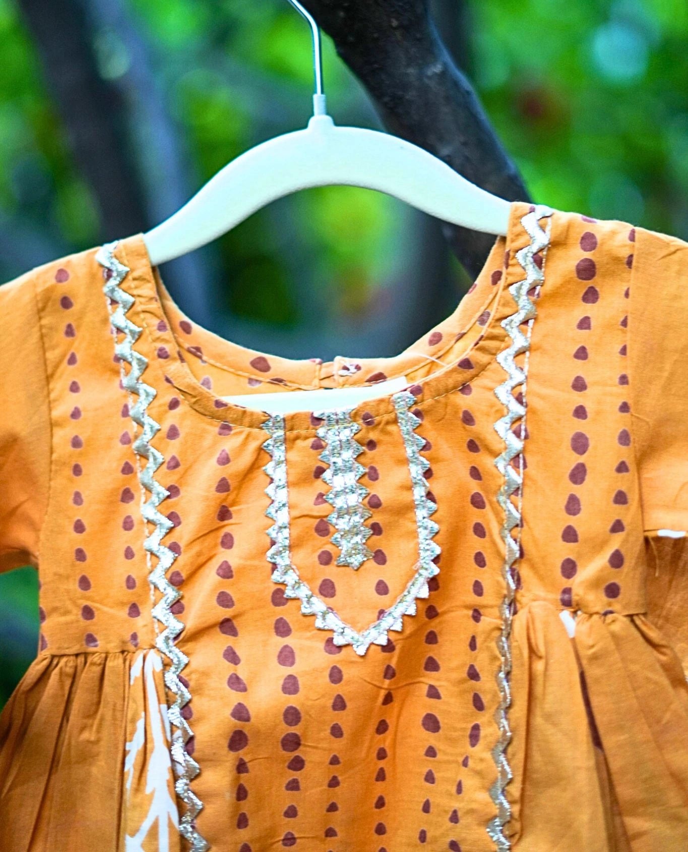 3-Piece Anarkali Sharara Set For Girls