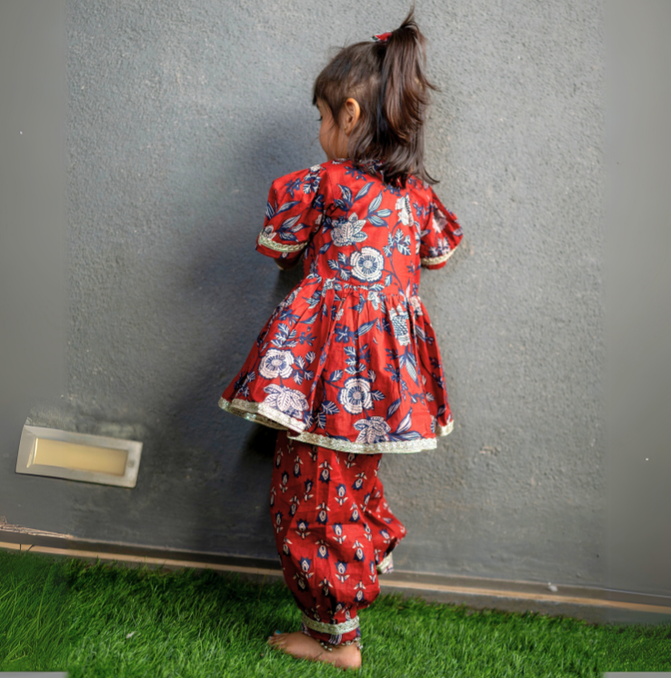 Festive Peplum Top