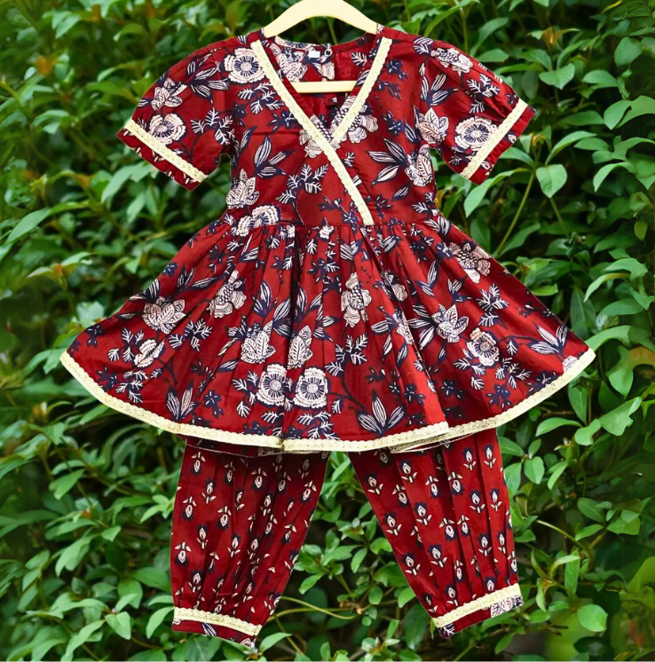 Festive Peplum Top