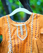 3-Piece Anarkali Sharara Set For Girls