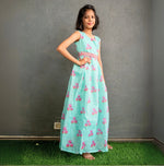 Fresh Mint Anarkali Dress