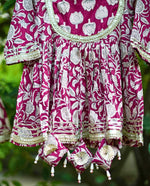 Veraa Anarkali Sharara Set for Girls