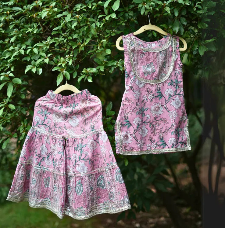 Kurti and Sharara Pant set